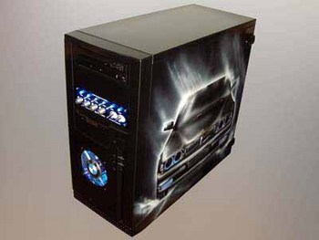 Моддинг корпуса InWin S500 чОрный бумер