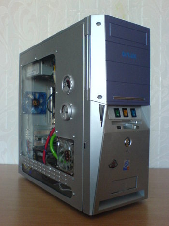 Моддинг корпуса Case MidiTower JNC SJA 825 300w ATX P4