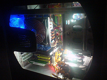 Моддинг корпуса ThermalTake VX Matrix (Window)