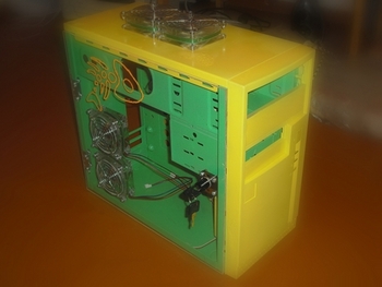 Моддинг корпуса INWIN v-500