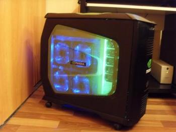 Моддинг корпуса Cooler Master Stacker 830 NV-830-KKN4 Evolution NVidia Edition