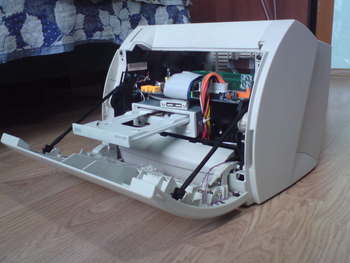 Моддинг корпуса canon lbp810