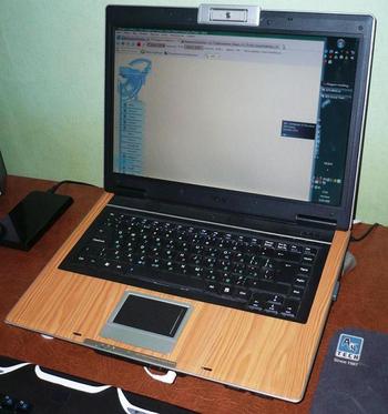 Моддинг корпуса Asus F3K series (notebook)