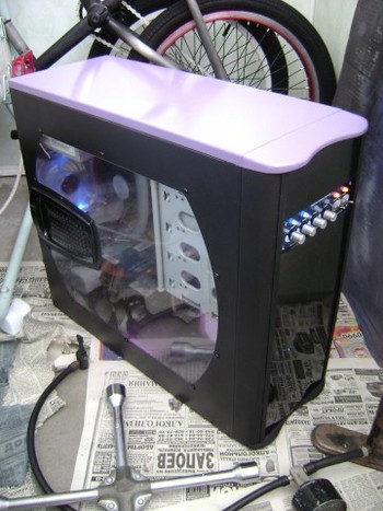 Моддинг корпуса Thermaltake Swing