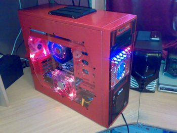 Моддинг корпуса thermaltake matrix