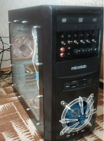 Моддинг корпуса Microlab M4806