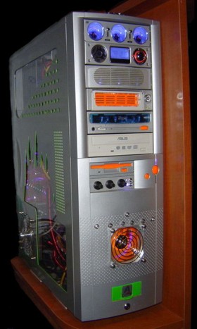 Моддинг корпуса Full Tower A-Open H700A ATX, AC350W