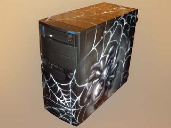 Моддинг корпуса InWin S500   Into Black Web