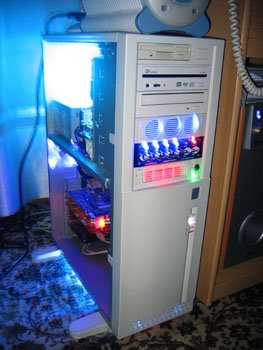 Моддинг корпуса InWin Q500