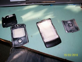 Моддинг Motorola v3