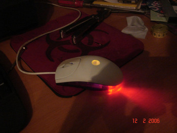 Моддинг Logitech Optical Mouse