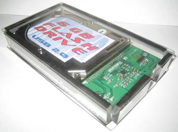 Моддинг HDD IBM 2.5 6 GBTranscend